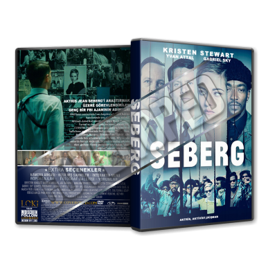 Seberg - 2019 Türkçe Dvd Cover Tasarımı